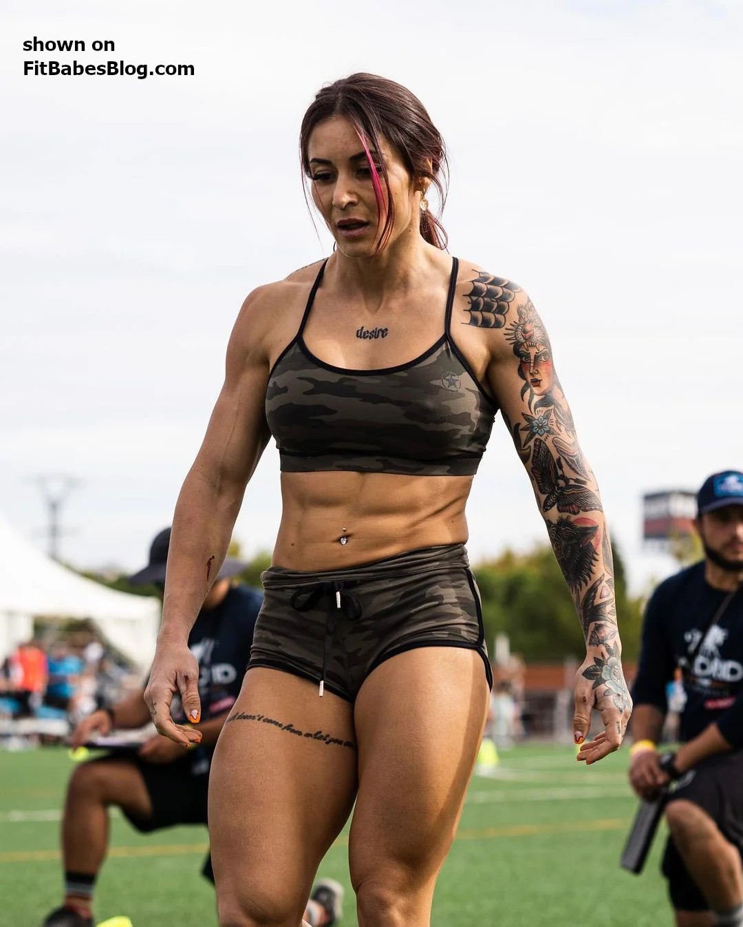 Stefi nip slip (zoom in boys) : r/CrossfitGirls